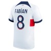 Virallinen Fanipaita Paris Saint-Germain Fabian 8 Vieraspelipaita 2023-24 - Miesten